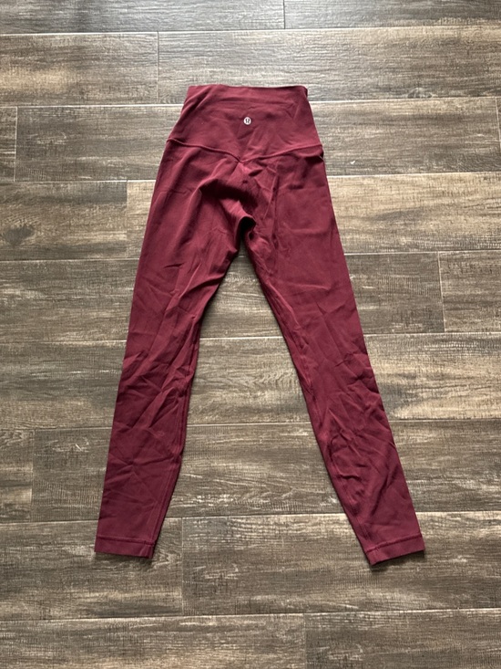 Pants - Lululemon burgundy, red high waisted leggings 2